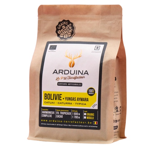 Bolivie ARDUINA 250gr - BE-BIO-01